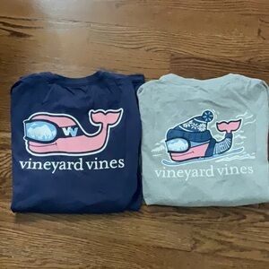Vineyard Vines T-Shirts in Navy and Gray